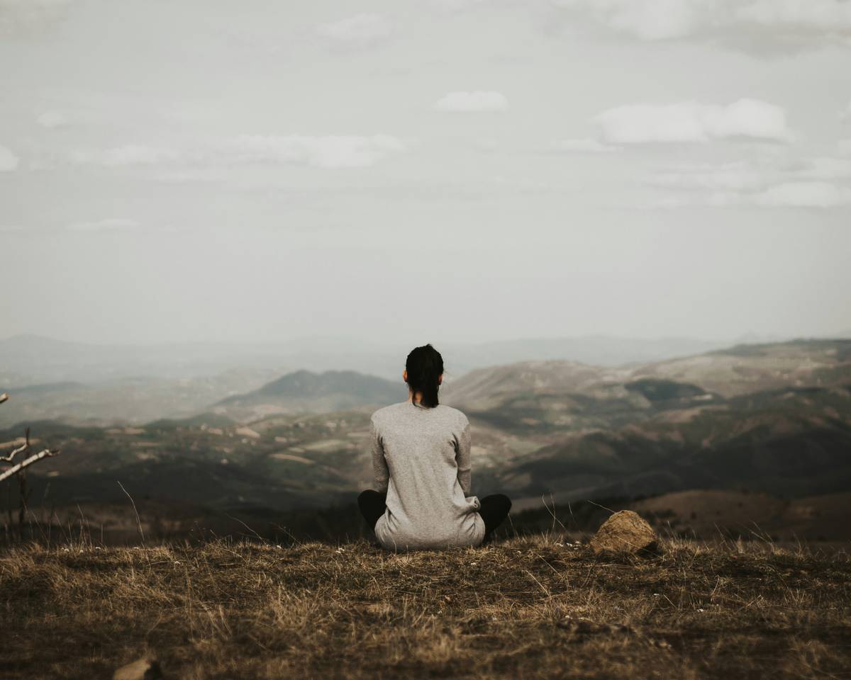 fMRI scan showing reduced amygdala activity after 8 weeks of guided meditation for anxiety